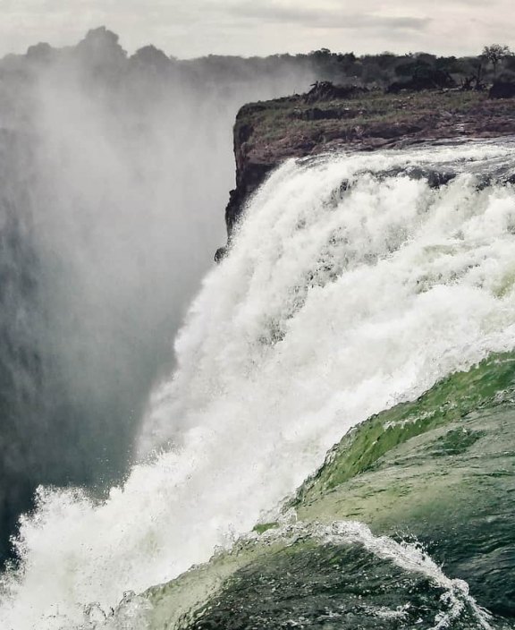Zambia waterfall