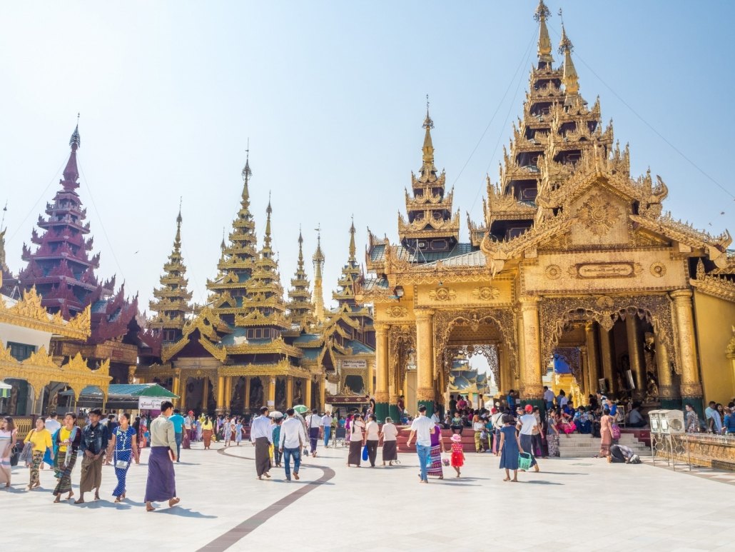 Shwedagon Pagoda, Myanmar