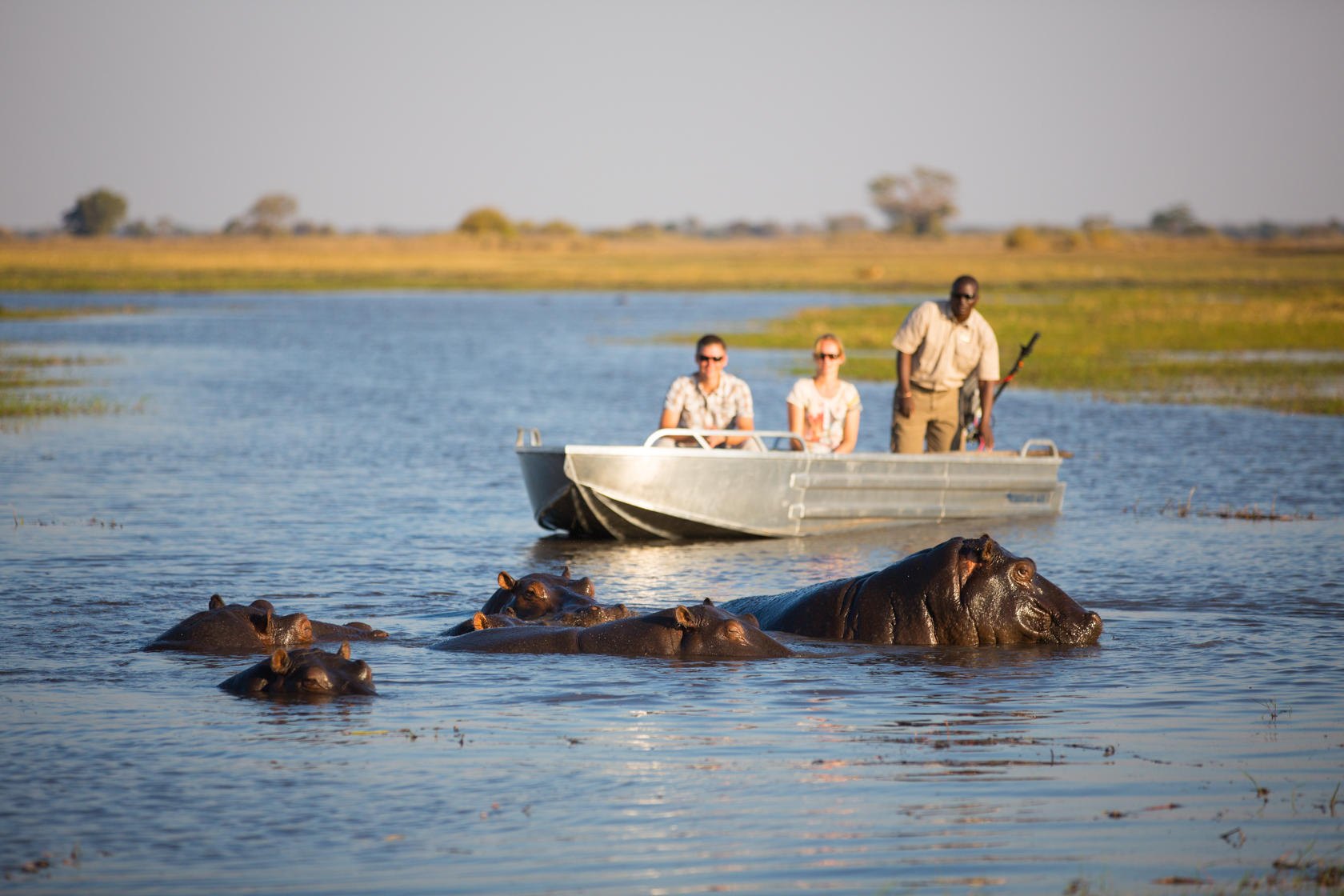 Boating near shumba