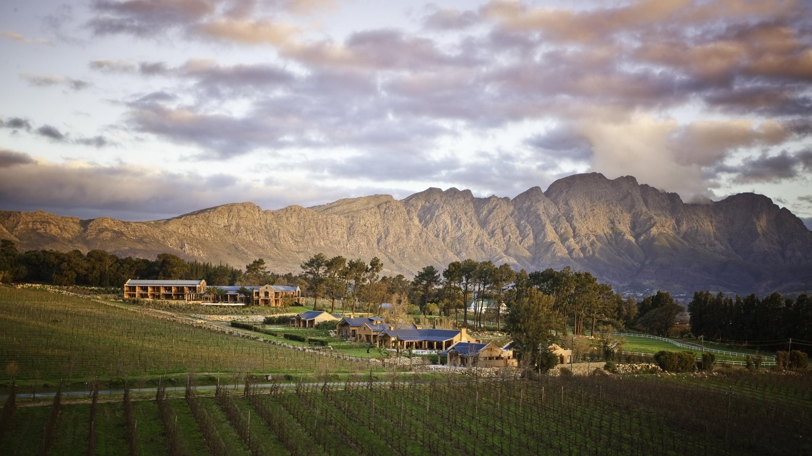 La Residence is surrounded by the Franschhoek Valley