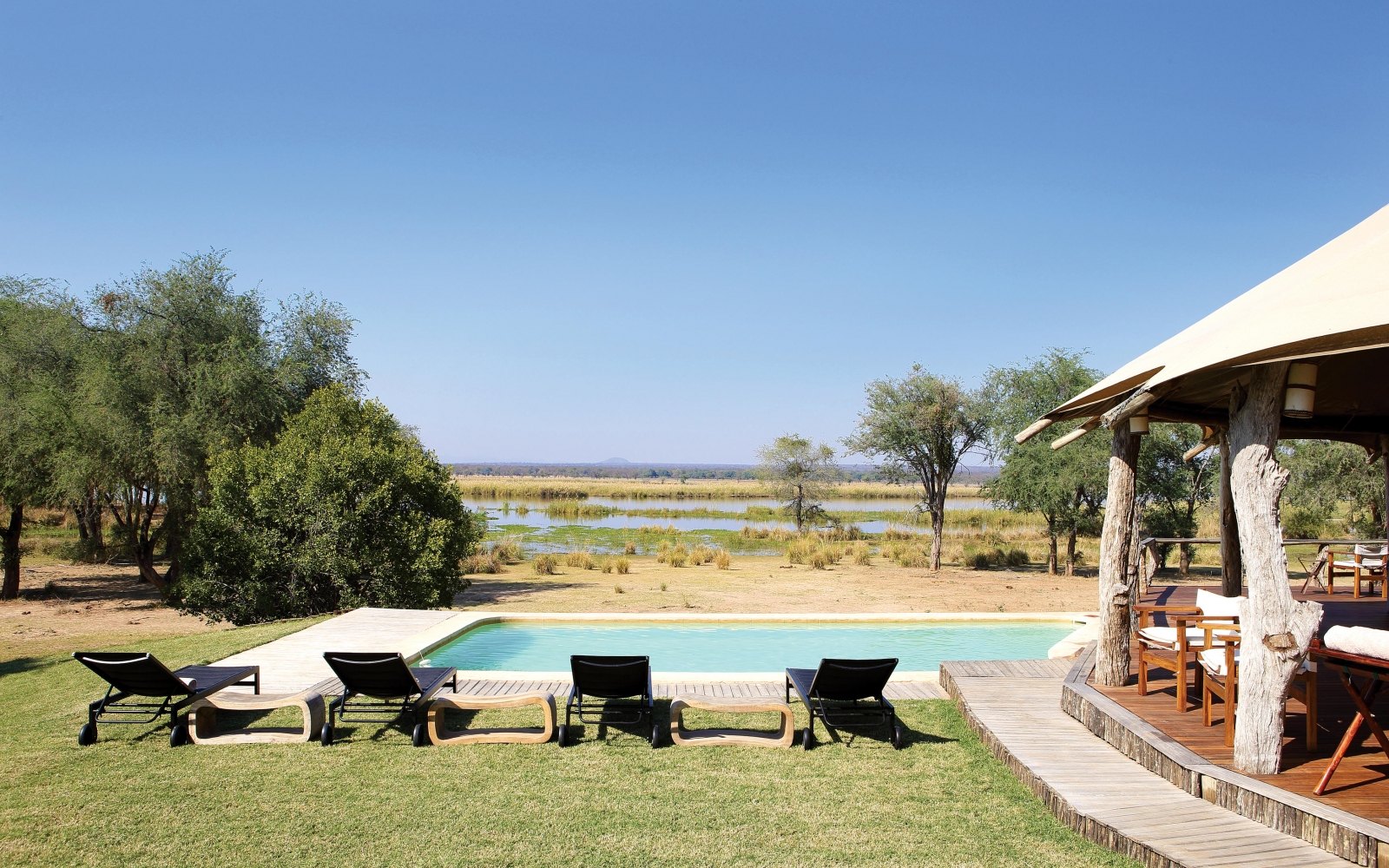 Zambezi Deck swimming pool