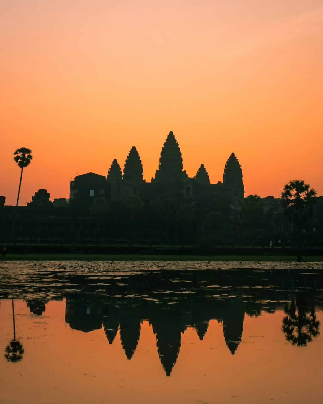 Angkor Wat after sunrise - Cambodia