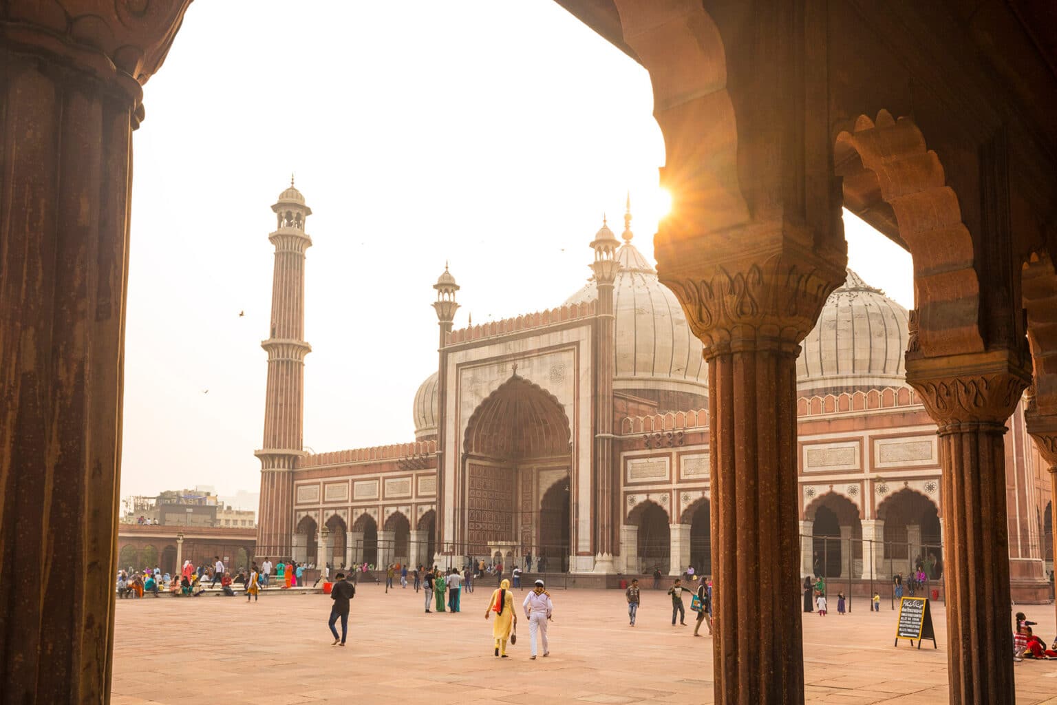 Jama Masjid mosque - Delhi - India