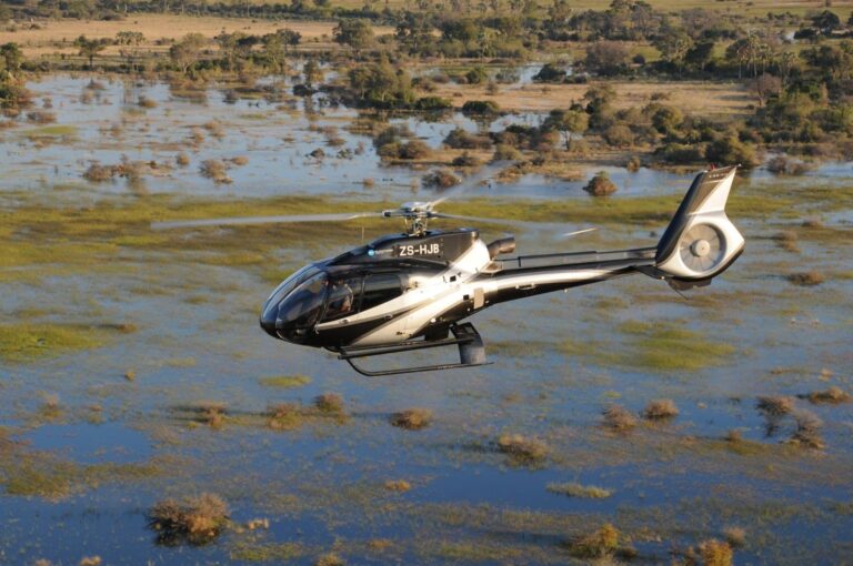 Helicopter Flight - Okavango Delta
