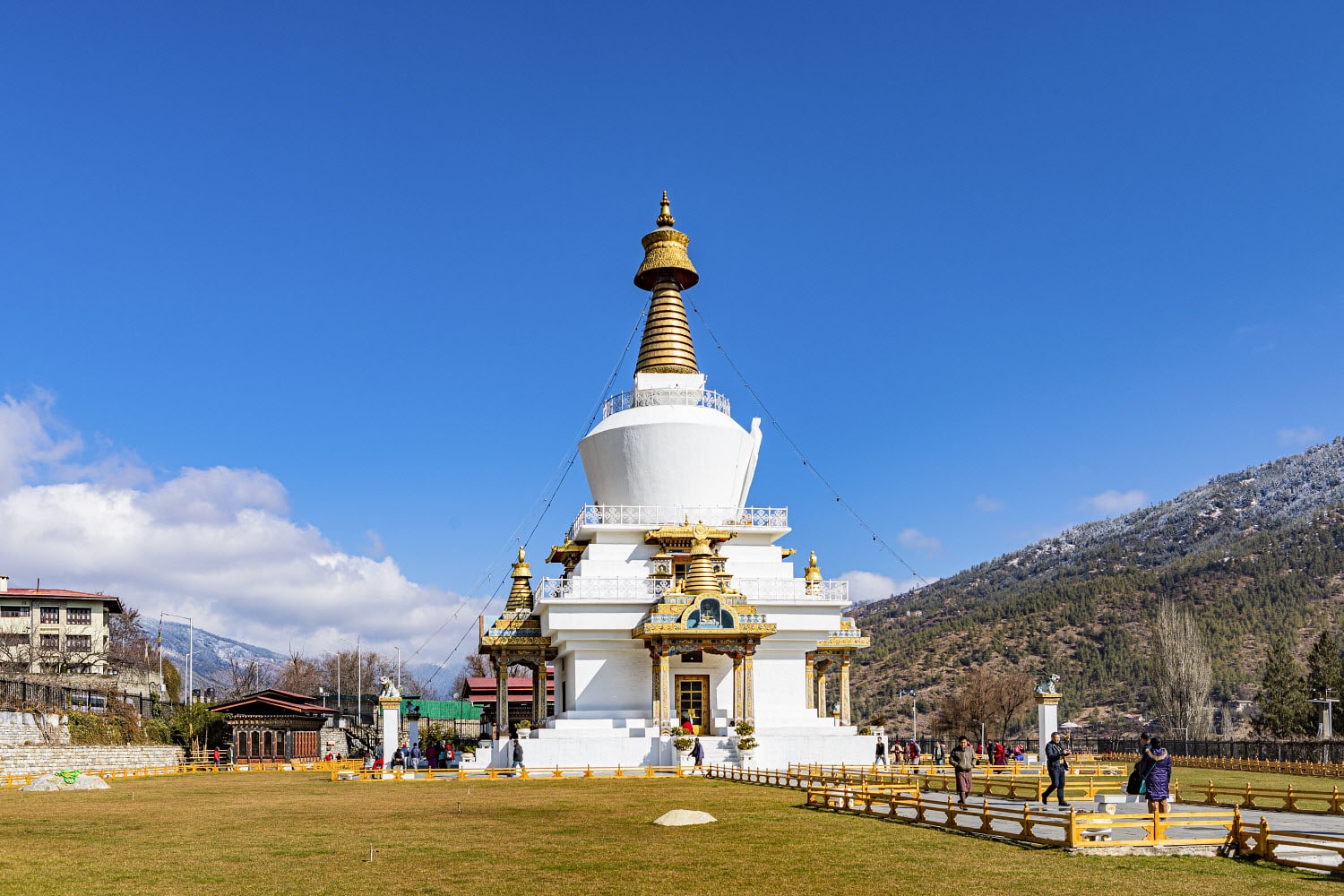 National Memorial Chorten-Thimphu, Bhutan.