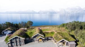 Lyngen Lodge - Norway - Aerial