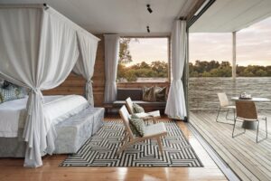Victoria Falls River Lodge Starbed Treehouse Suite