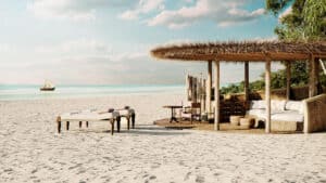Zanzibar - Mnemba Island - Beach Lounge