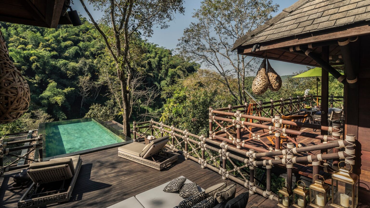 Four Seasons Tented Camp - Pool and Terrace