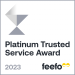Platinum Trusted Service Award - Badge - 1x1